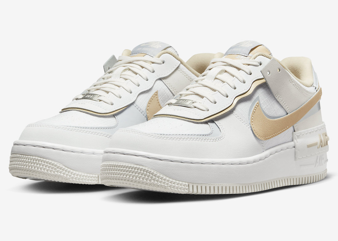 Nike Air Force 1 Shadow Sail Tan DV7449-100 Release Date