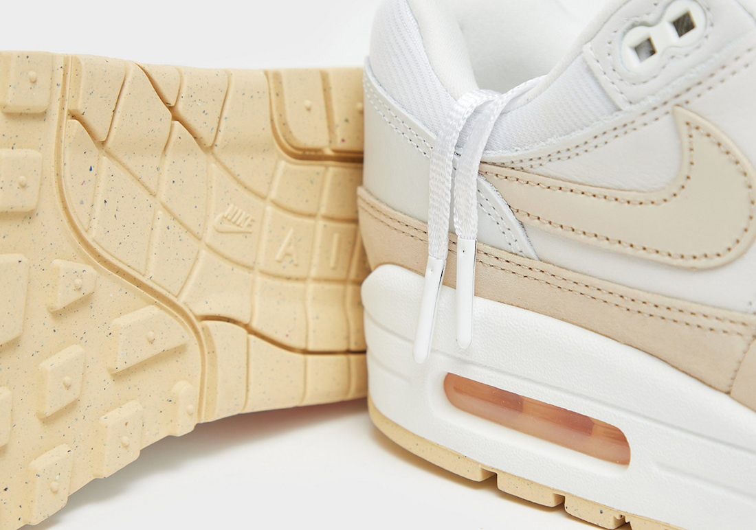 Nike Air Max 1 PRM Summit White Sanddrift FB5060-100 Release Date