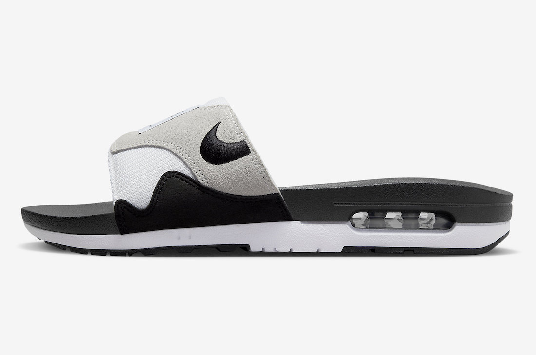 Nike Air Max 1 Slide White Black DH0295-102 Release Date