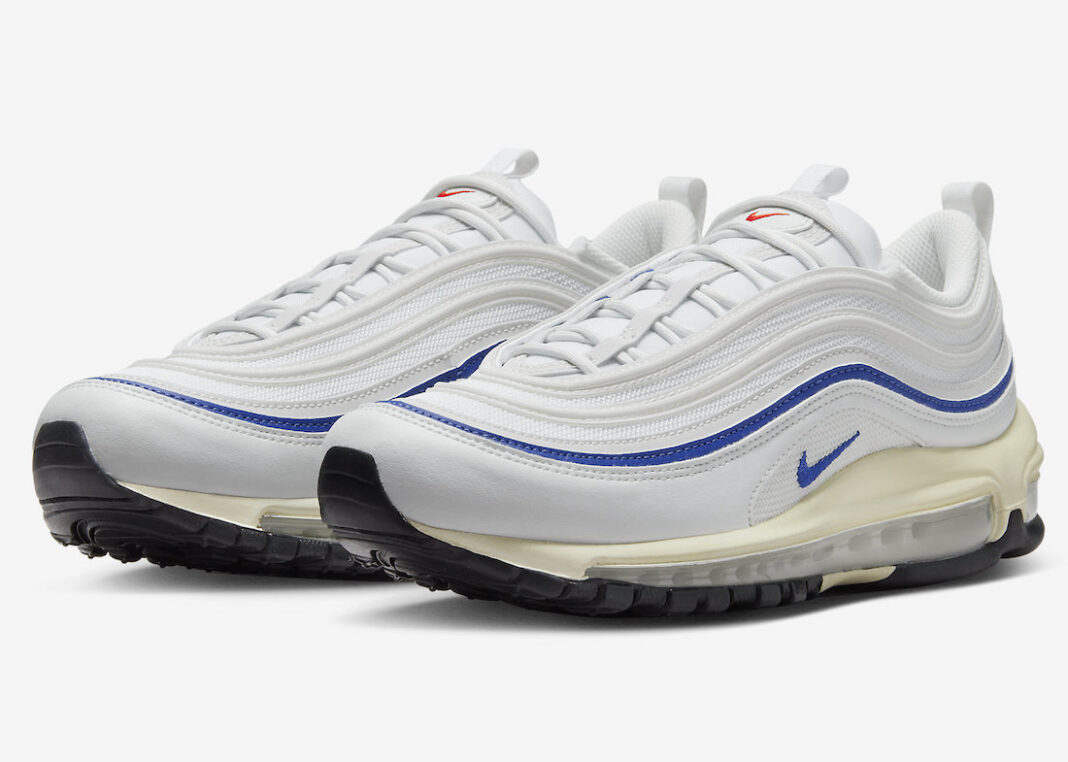 耐克Air Max 97以白色和蓝色出现在人们面前