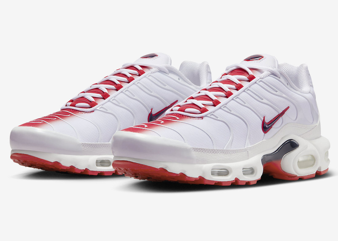 Nike Air Max Plus White Red FN3410-100 Release Date