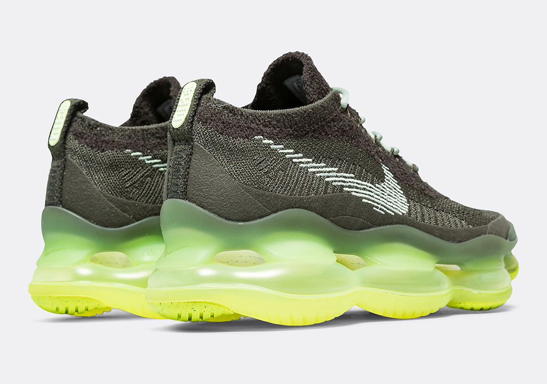 Nike Air Max Scorpion Jade Horizon Barely Volt Cargo Khaki Sequoia DJ4701-300 Release Date