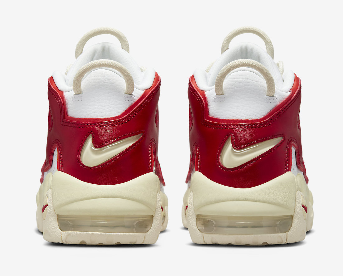 Nike Air More Uptempo White Red FN3497-100 Release Date