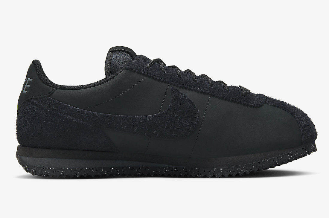 Nike Cortez PRM Triple Black FJ5465-010 Release Date