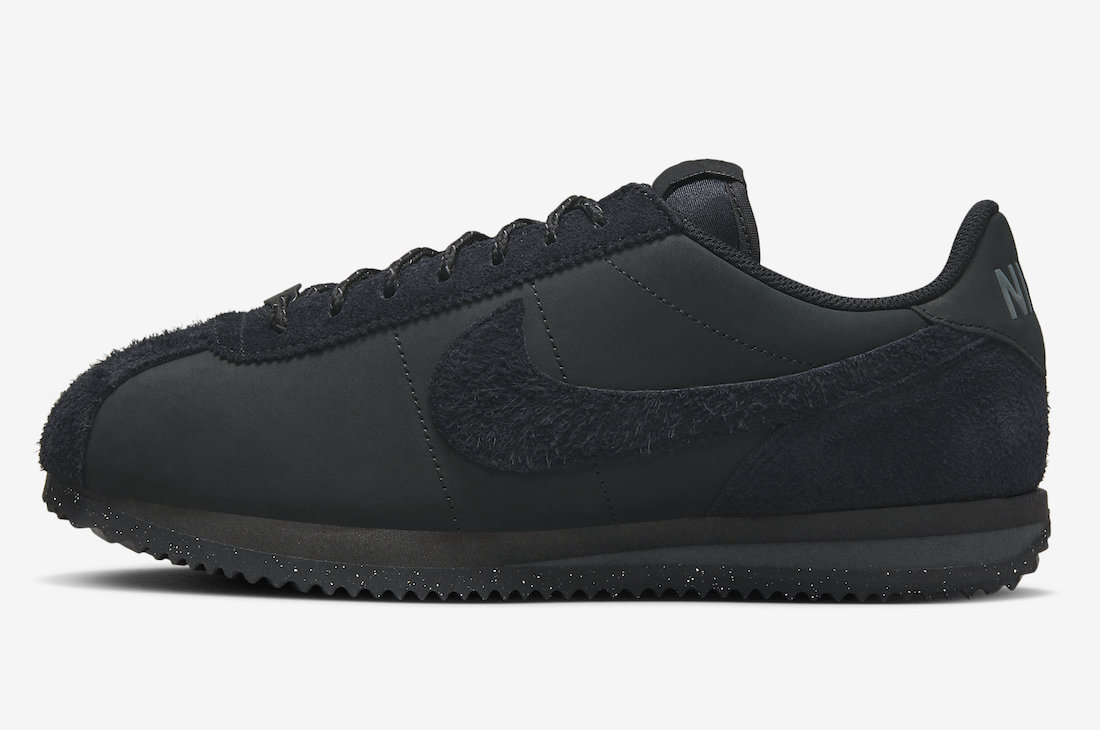 Nike Cortez PRM Triple Black FJ5465-010 Release Date