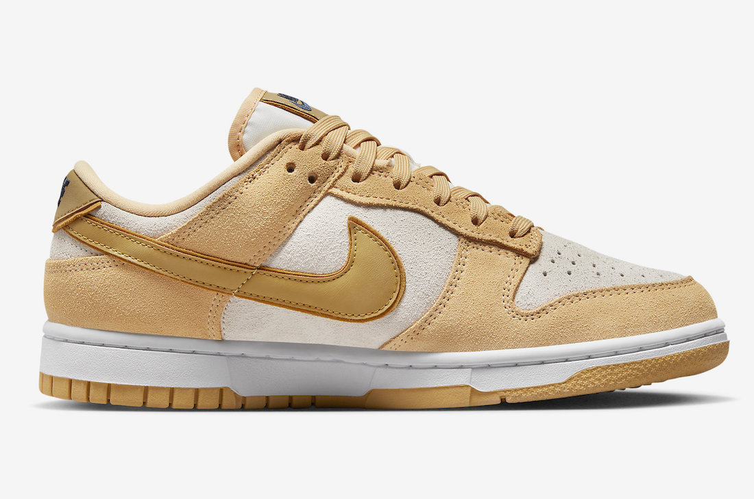 Nike Dunk Low Celestial Gold Suede DV7411-200 Release Date