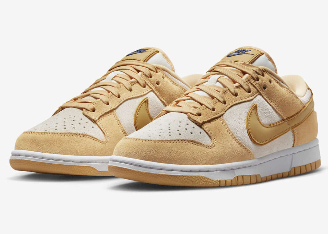 女款Nike Dunk Low “Gold Suede” 即将上市