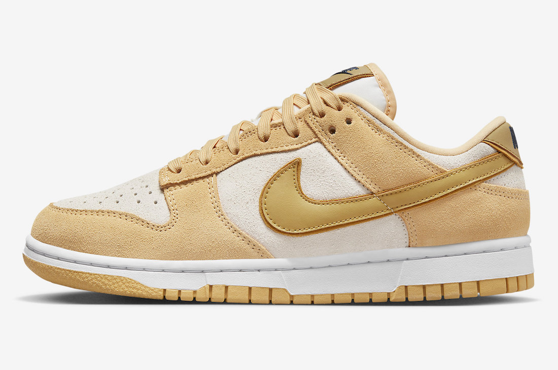 Nike Dunk Low Celestial Gold Suede DV7411-200 Release Date