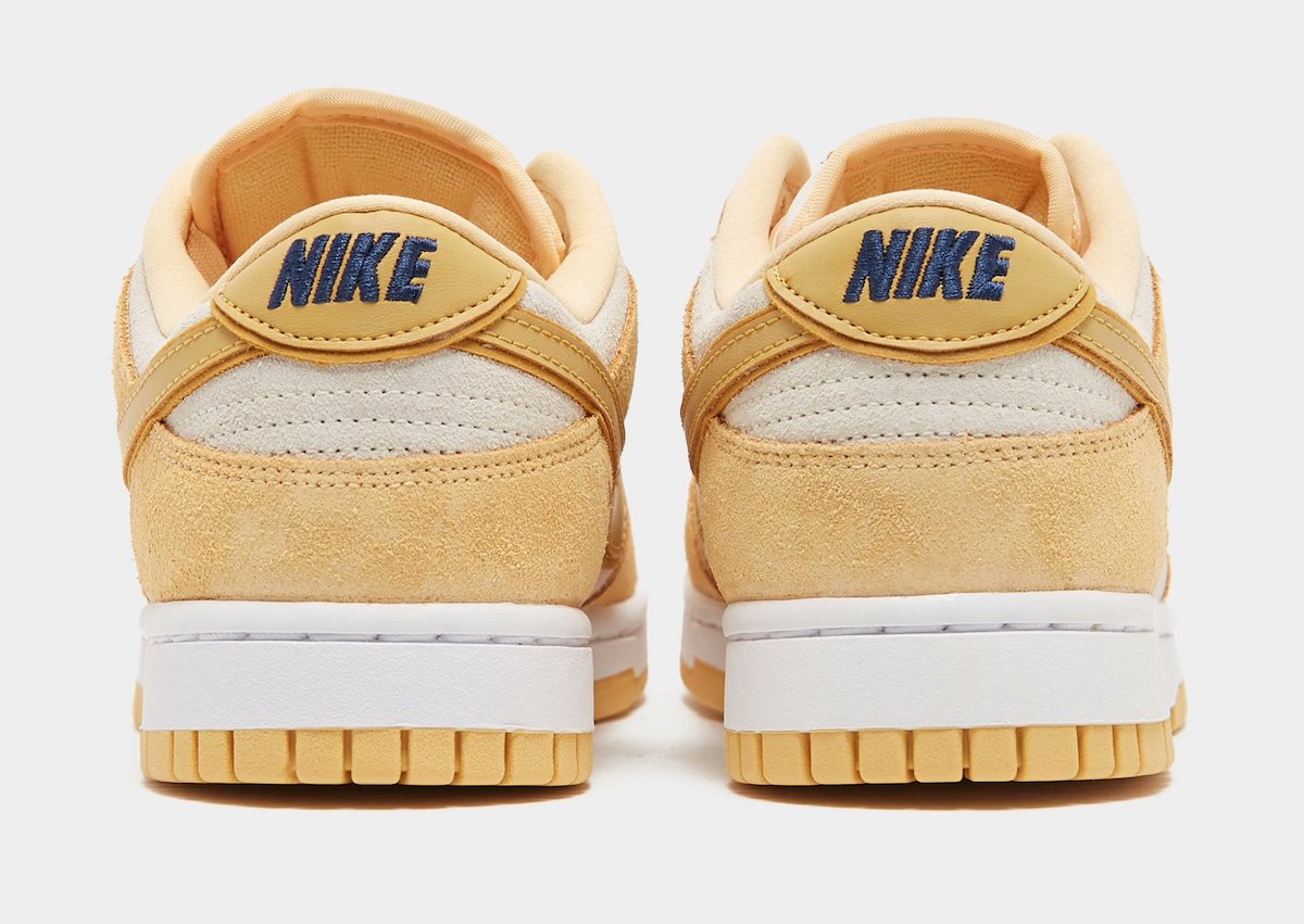 Nike Dunk Low Gold Suede DV7411-200 Release Date