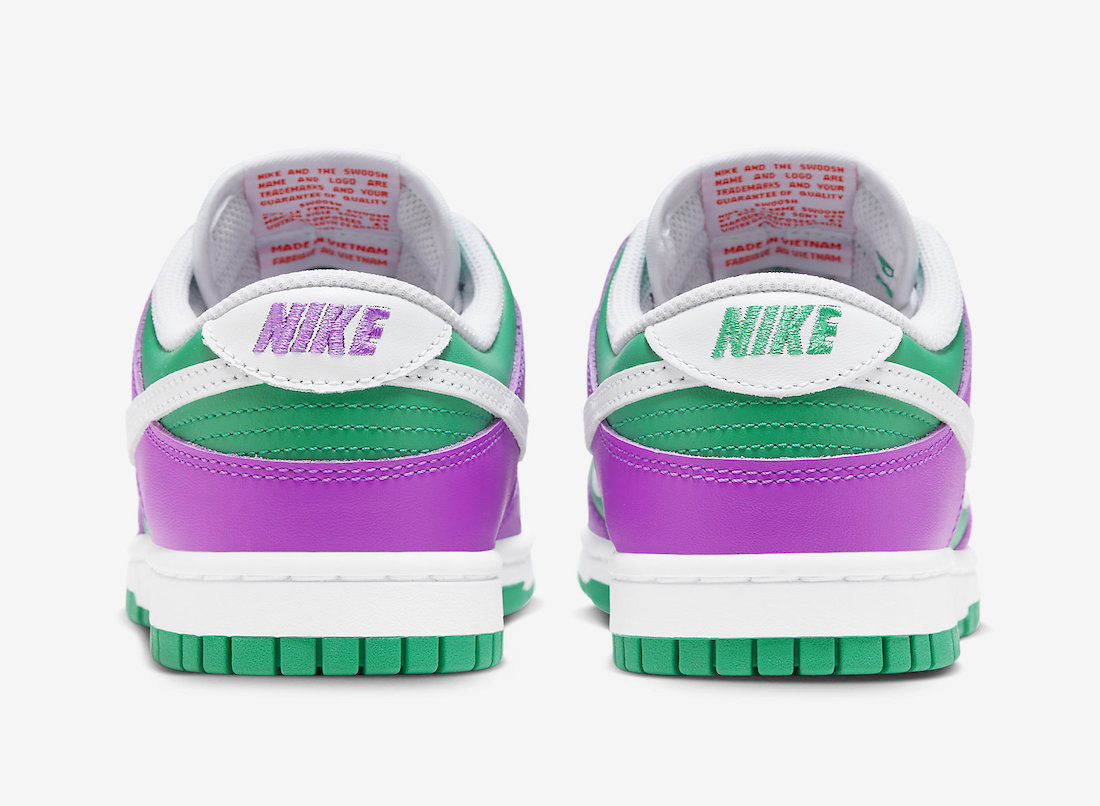 Nike Dunk Low Stadium Green White Fuchsia FD9924-311 Release Date