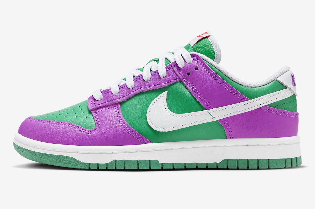 Nike Dunk Low Stadium Green White Fuchsia FD9924-311 Release Date