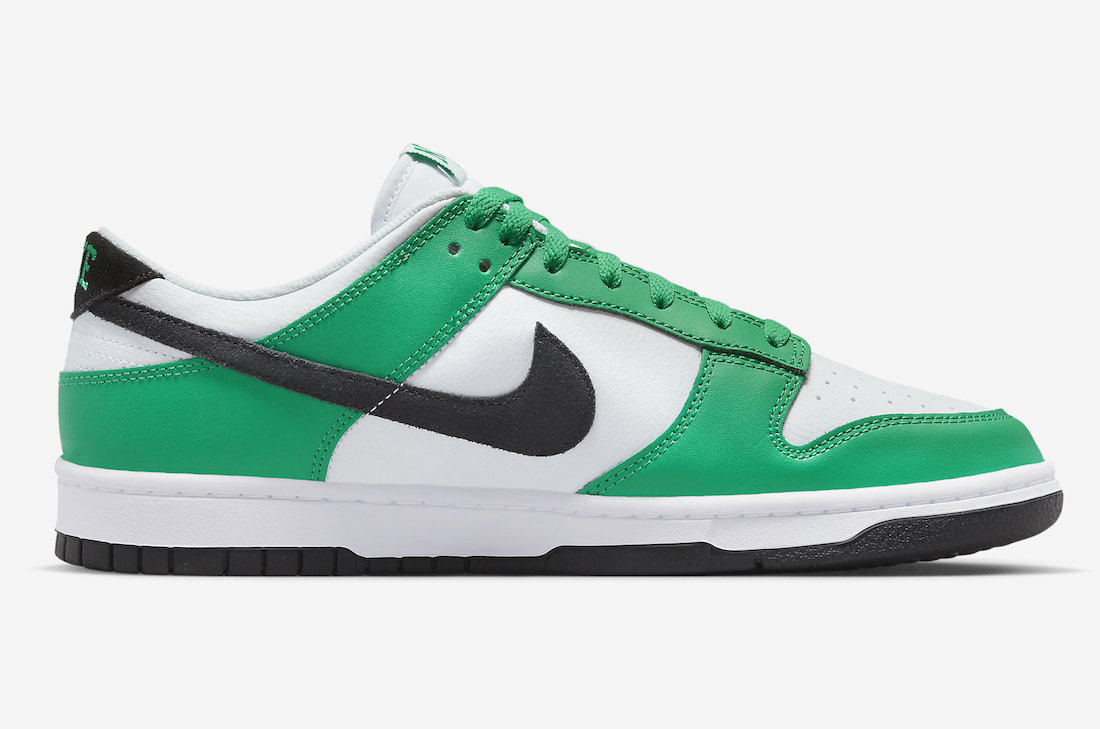 Nike Dunk Low White Green Black FN3612-300 Release Date