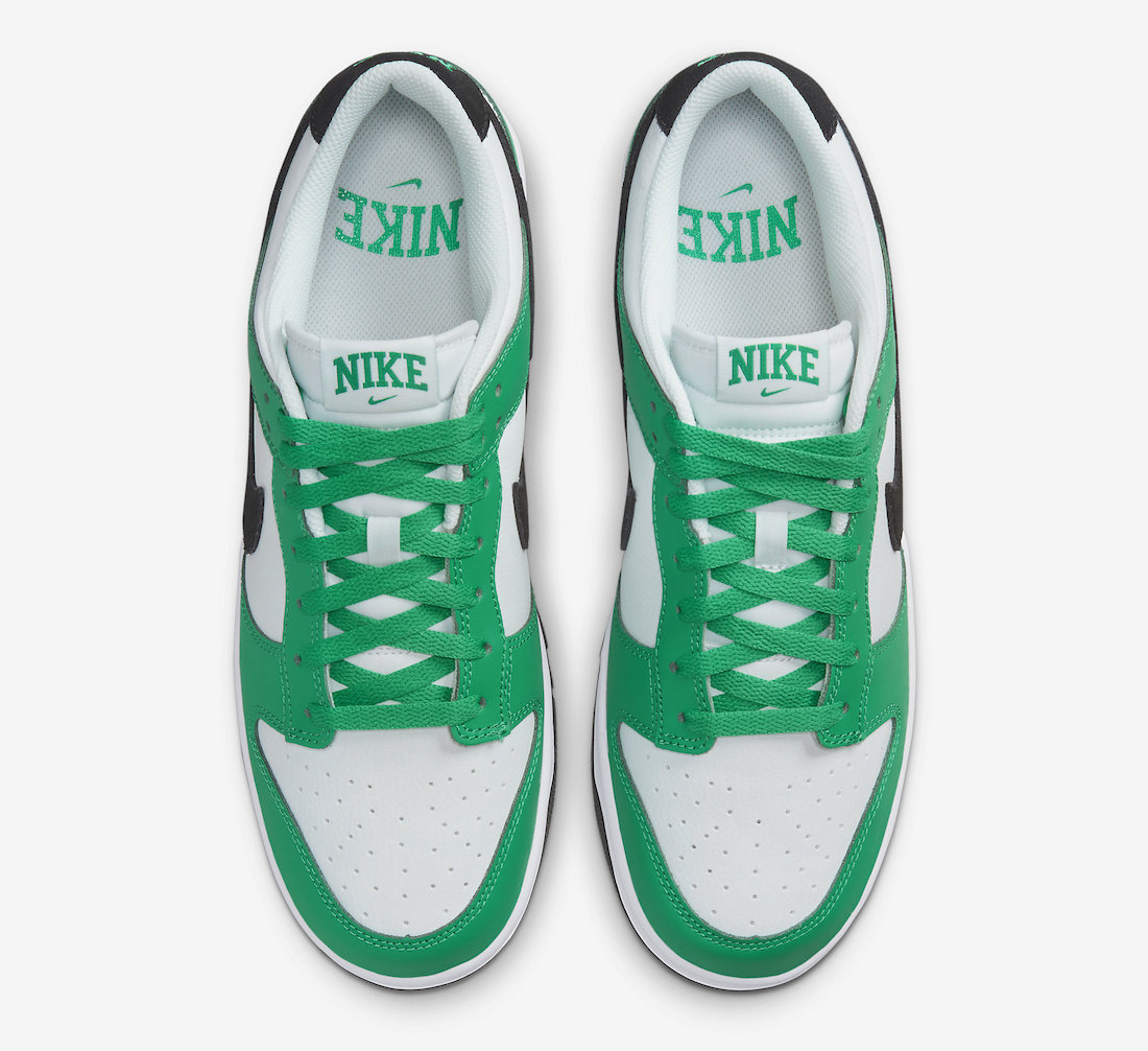 Nike Dunk Low White Green Black FN3612-300 Release Date