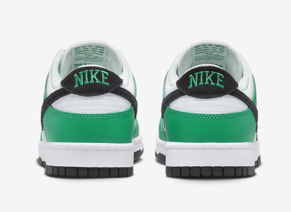 Nike Dunk Low White Green Black FN3612-300 Release Date