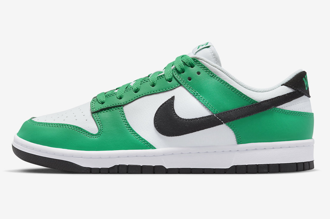 Nike Dunk Low White Green Black FN3612-300 Release Date