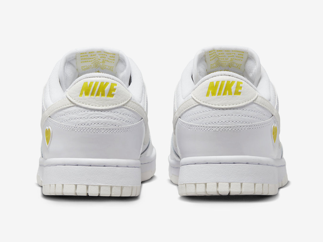 Nike Dunk Low Yellow Heart FD0803-100 Release Date