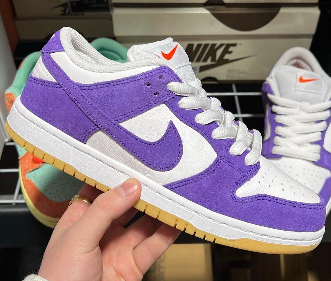 Nike SB Dunk Low Purple Suede Release Date