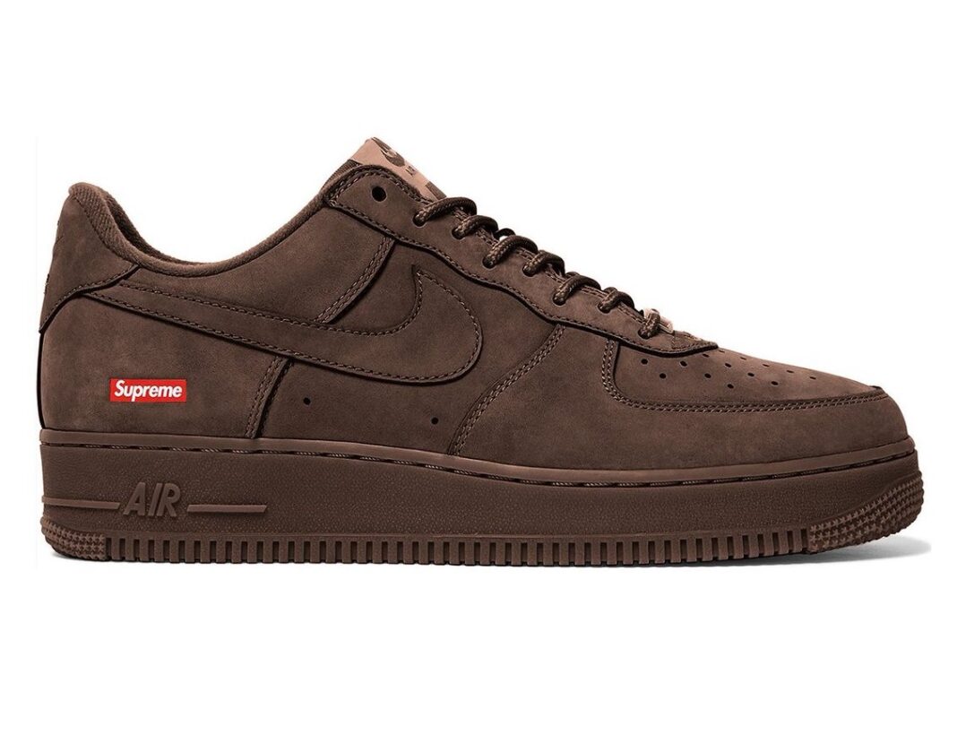 Supreme x Nike Air Force 1 Low “Baroque Brown” 2023年假日发布