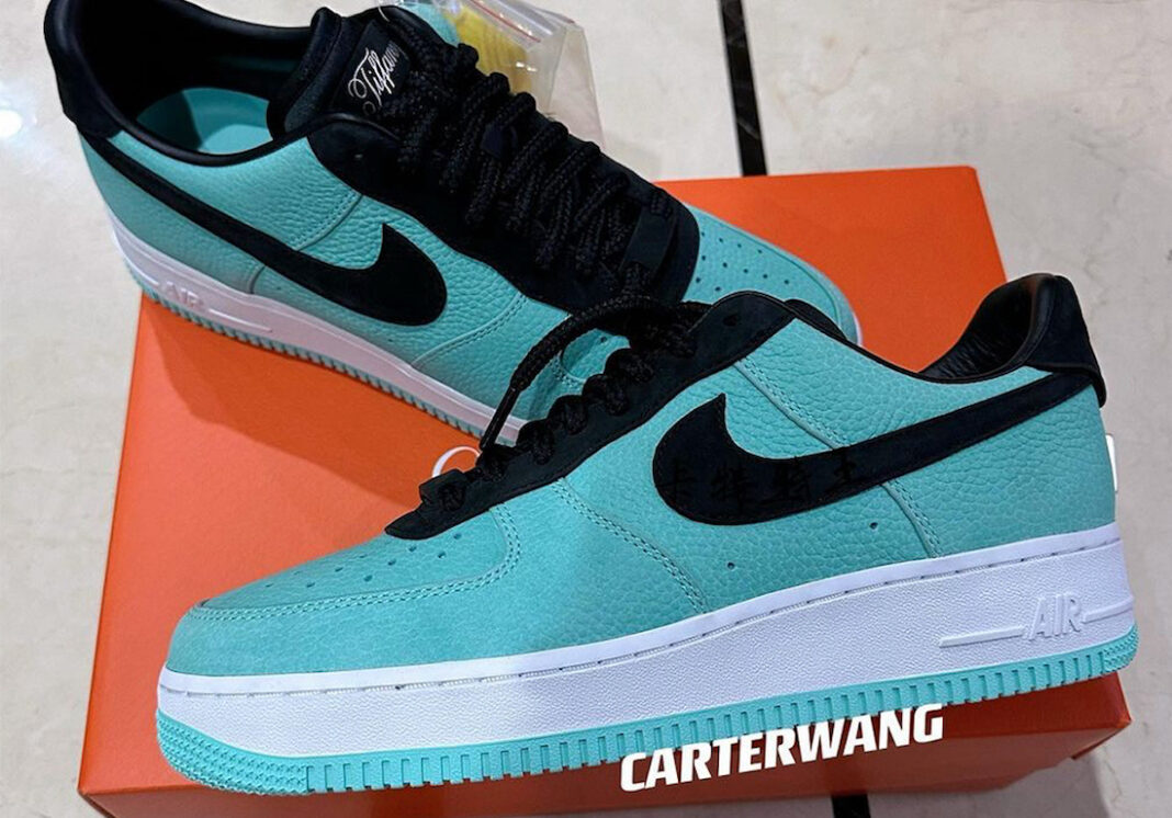 Tiffany & Co. x Nike Air Force 1 Low “1837 “样品曝光