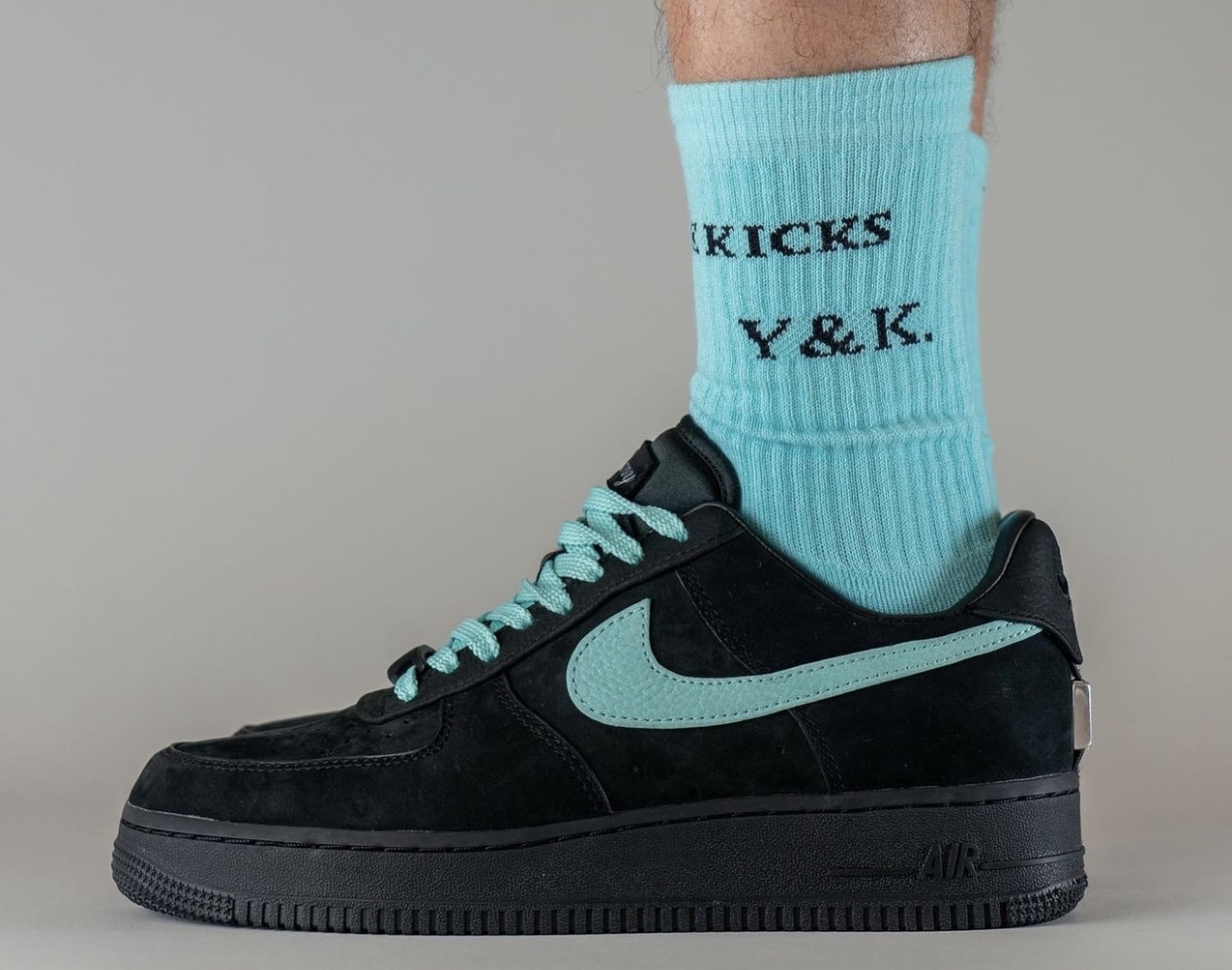 Tiffany Nike Air Force 1 Low DZ1382-001 On-Feet