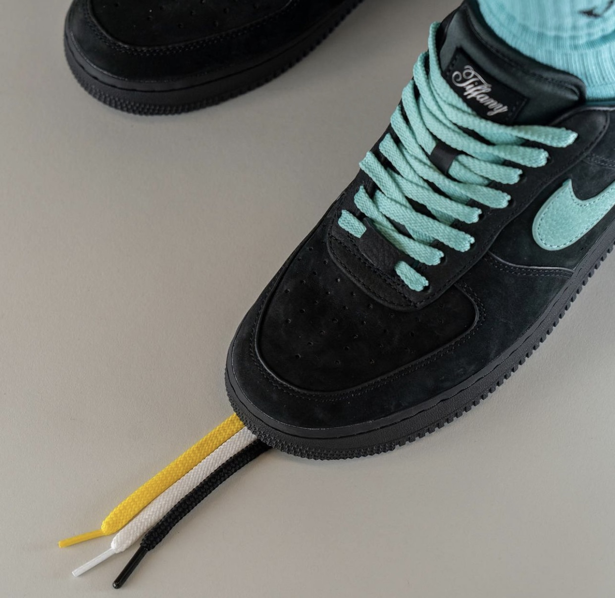 Tiffany Nike Air Force 1 Low DZ1382-001 On-Feet