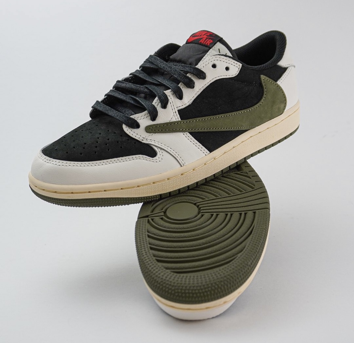 Travis Scott Air Jordan 1 Low Olive DZ4137-106 Release Date