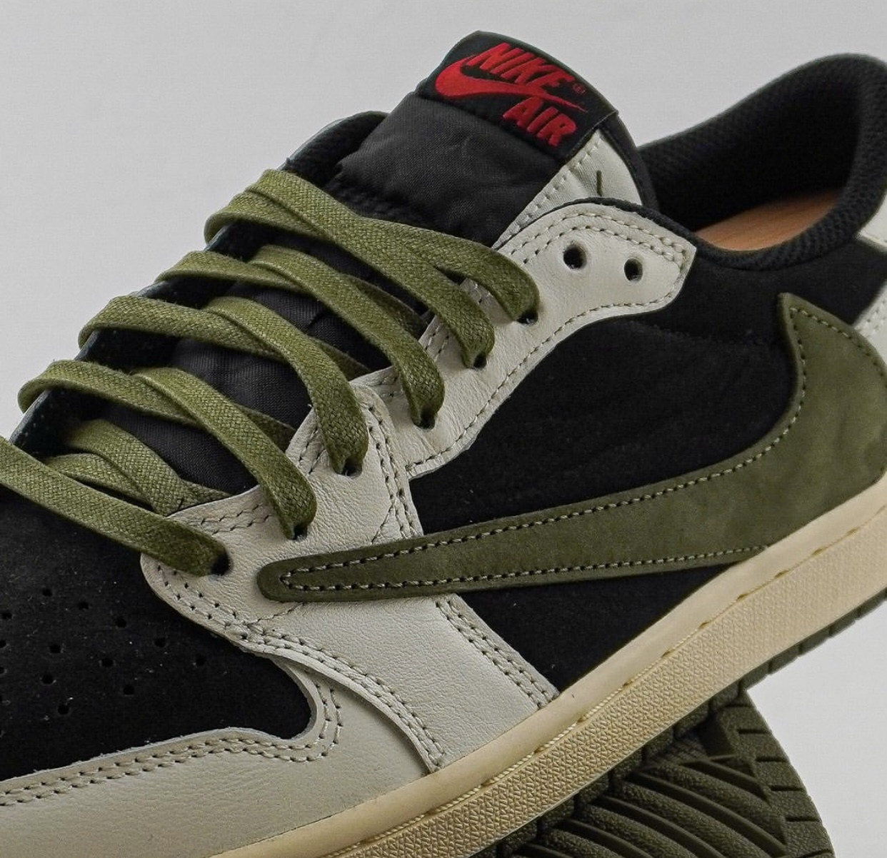 Travis Scott Air Jordan 1 Low Olive DZ4137-106 Release Date