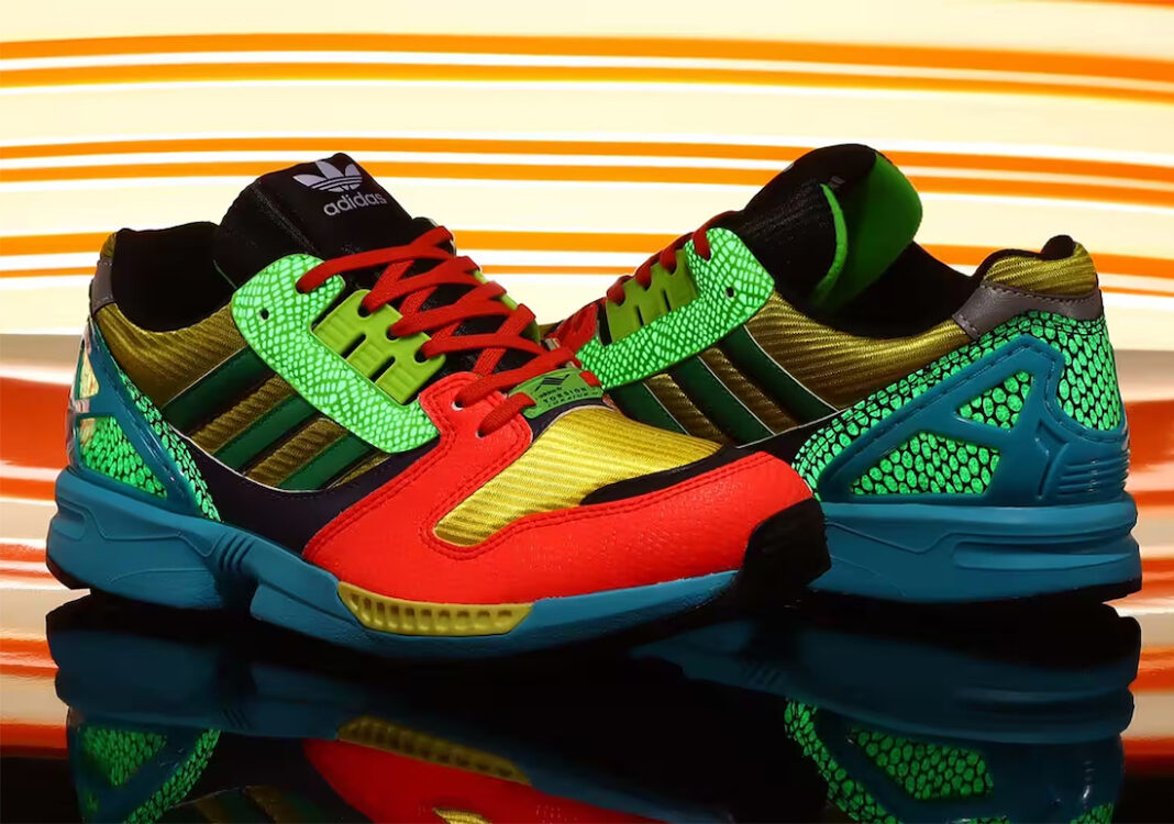 atmos x adidas ZX 8000 “Mash Up” 灵感来自于过去的合作项目