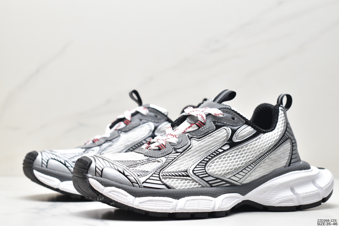 运动鞋, 跑鞋, 巴黎世家, 休闲鞋, KITH, Balenciaga - Balenciaga Runner Kith Four.Color 巴黎世家7.0 21ss最新配色潮流复古休闲鞋 ECBL010103B