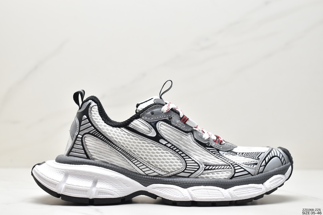 Balenciaga Runner Kith Four.Color 巴黎世家7.0 21ss最新配色潮流复古休闲鞋 ECBL010103B