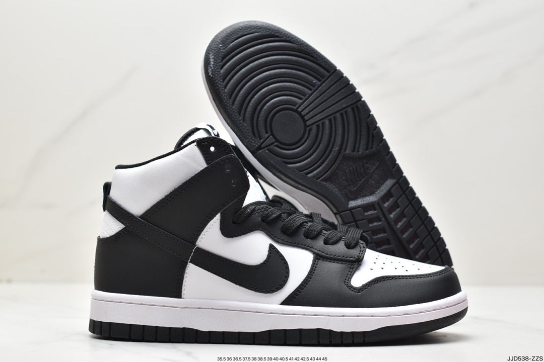 高帮, 板鞋, 扣篮系列, NIKE, HIGH, Dunk High, Dunk - 耐克 Nike Wmns SB Dunk High"Panda"扣篮系列高帮休闲运动滑板板鞋 DD1399-105