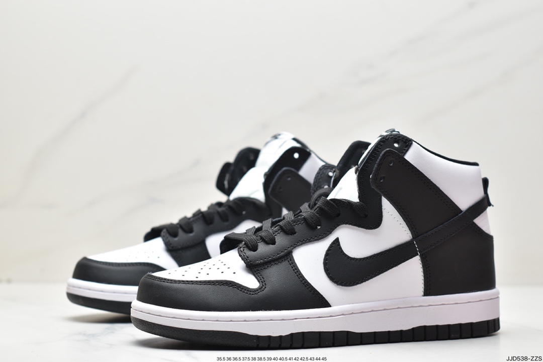 高帮, 板鞋, 扣篮系列, NIKE, HIGH, Dunk High, Dunk - 耐克 Nike Wmns SB Dunk High"Panda"扣篮系列高帮休闲运动滑板板鞋 DD1399-105