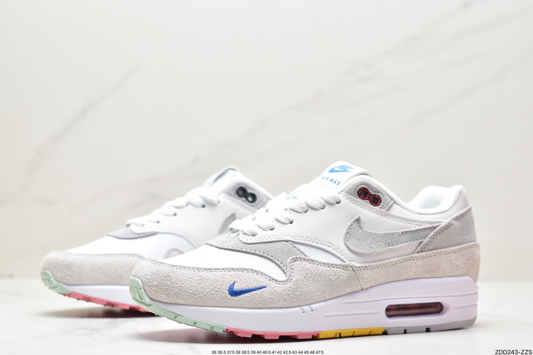 跑鞋, 耐克, 慢跑鞋, Swoosh, Nike Air Max 1, Nike Air Max, Nike Air, NIKE, Air Max 1, Air Max - 耐克Nike Air Max 1 PRM 低帮复古百搭休闲运动慢跑鞋 FB4959-121