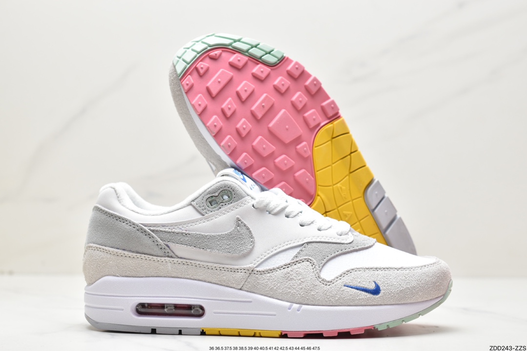 跑鞋, 耐克, 慢跑鞋, Swoosh, Nike Air Max 1, Nike Air Max, Nike Air, NIKE, Air Max 1, Air Max - 耐克Nike Air Max 1 PRM 低帮复古百搭休闲运动慢跑鞋 FB4959-121