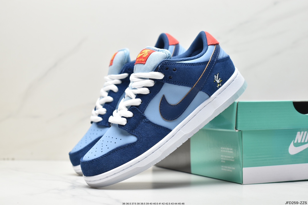 联名, 板鞋, Zoom Air, Zoom, SB Dunk Low, Nike SB Dunk Low, Nike SB Dunk, Nike SB, Nike Dunk Low, Nike Dunk, NIKE, Dunk Low, Dunk - 耐克 Why So Sad? x Nike SB Dunk LOW PRMWSS 联名 潮流复古休闲板鞋 DX5549-400