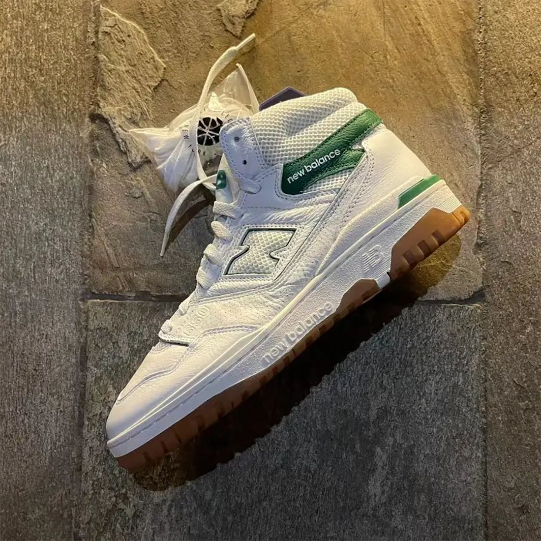 Aime Leon Dore New Balance 650R White Green Gum Release Date