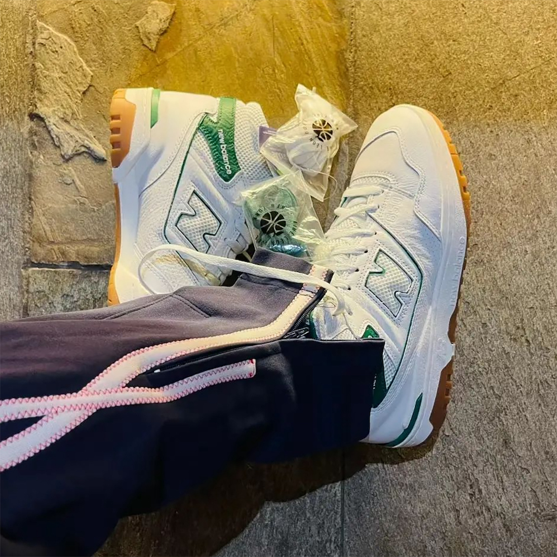 Aime Leon Dore New Balance 650R White Green Gum Release Date Aime Leon Dore New Balance 650R White Green Gum Release Date