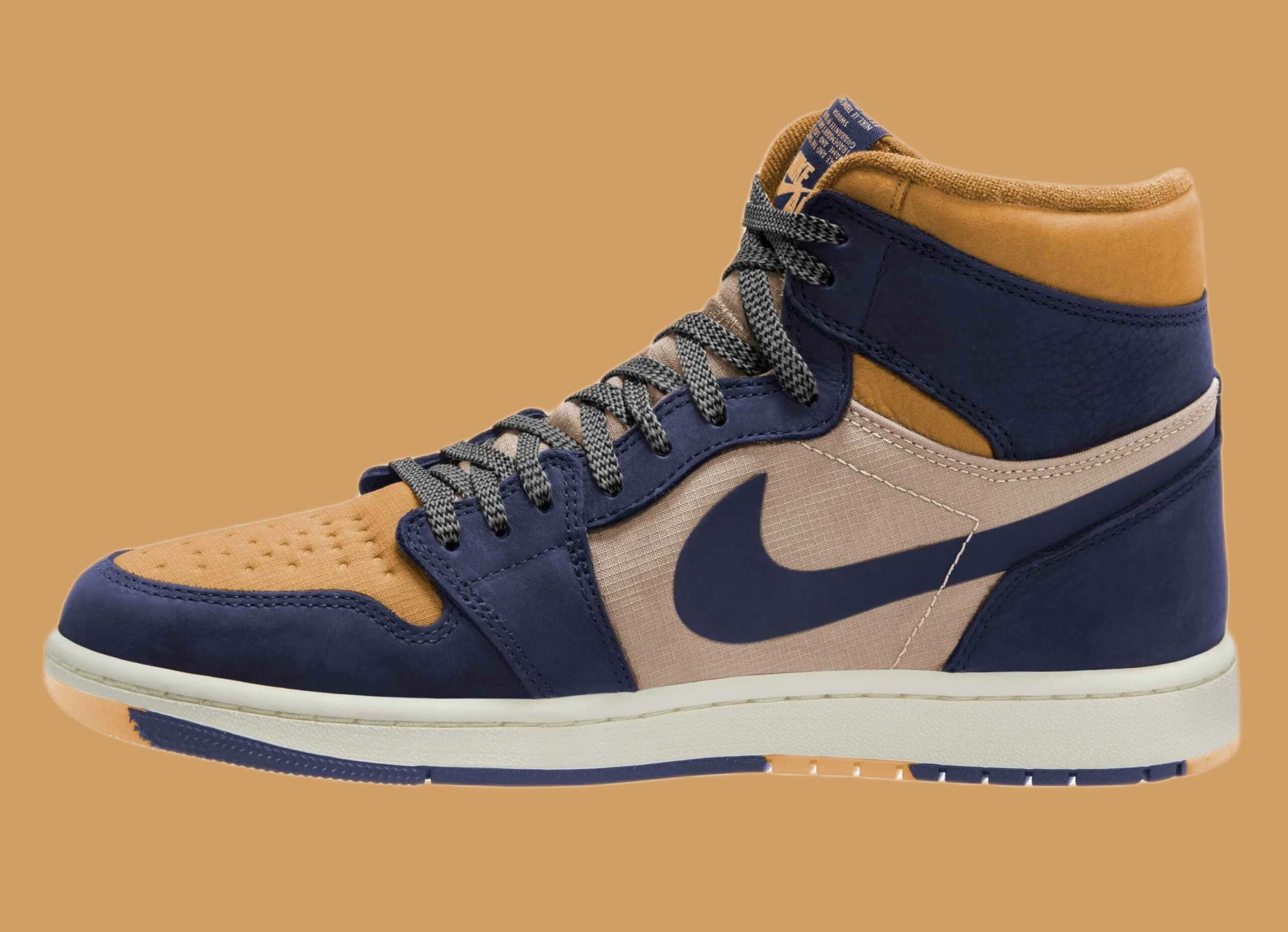 乔丹, Nike Air, Jordan Brand, Jordan, GORE-TEX, Black, Air Jordan 1, Air Jordan, 3M反光