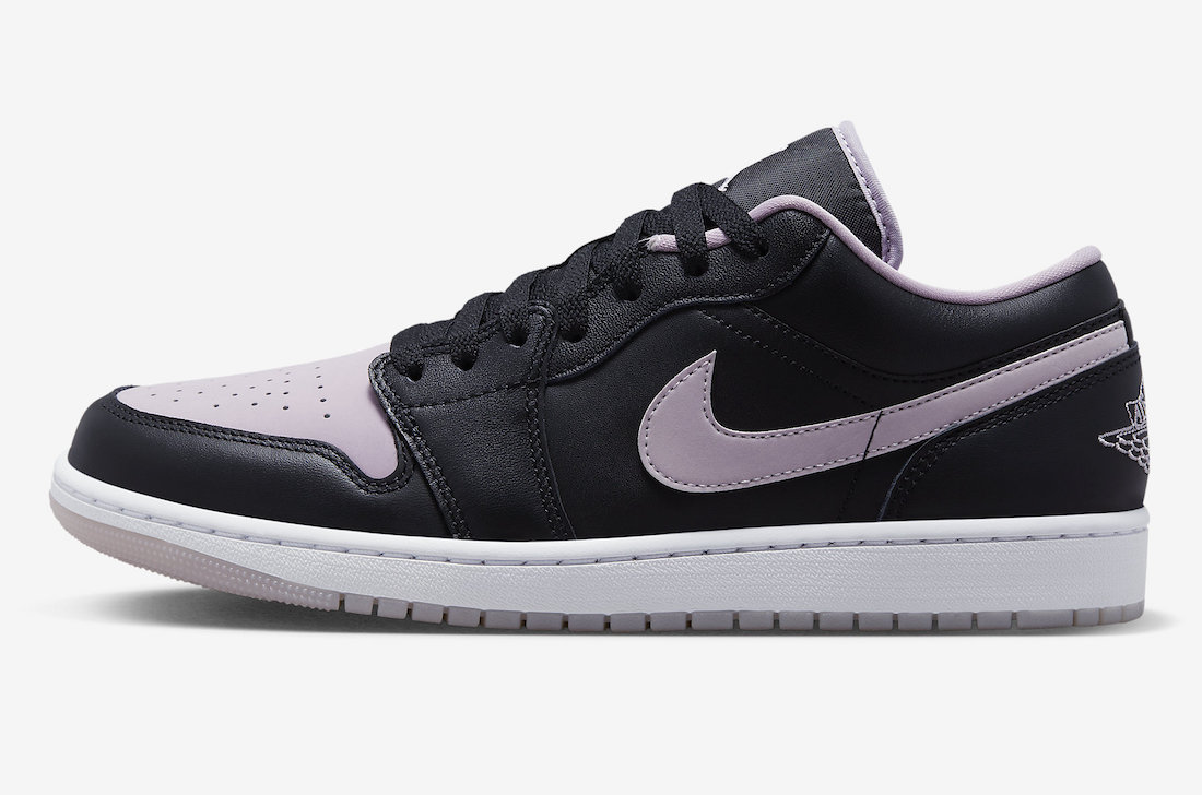 Air Jordan 1 Low Black Iced Lilac DV1309-051 Release Date