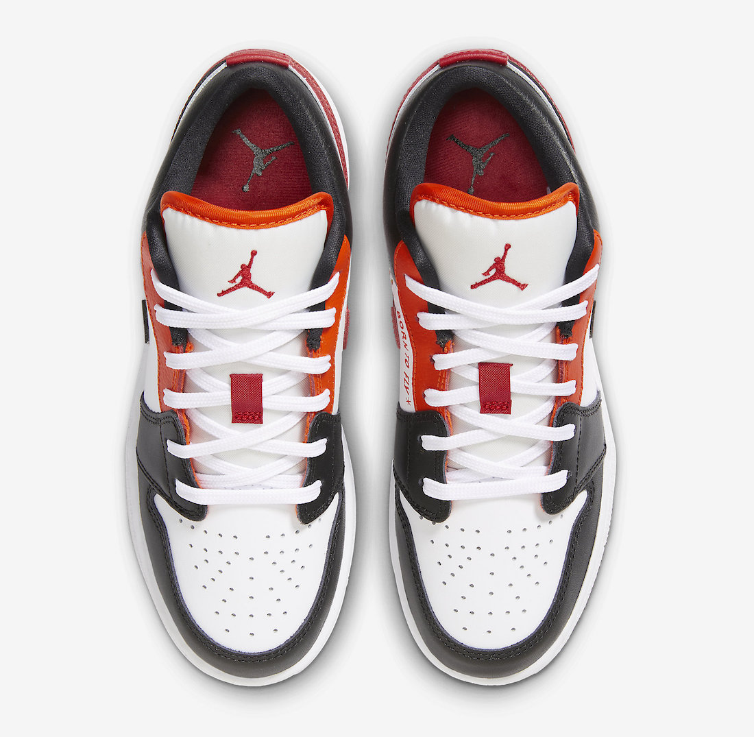 Air Jordan 1 Low Flaming Swoosh FJ7222-101 Release Date