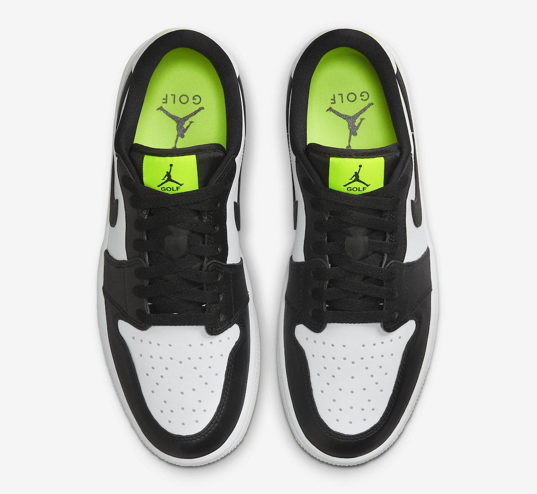 Air Jordan 1 Low Golf White Black Volt DD9315-108 Release Date