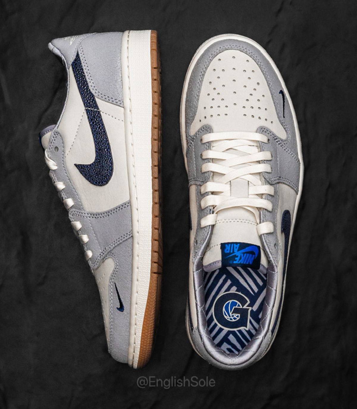 Air Jordan 1 Low OG Georgetown Hoyas PE