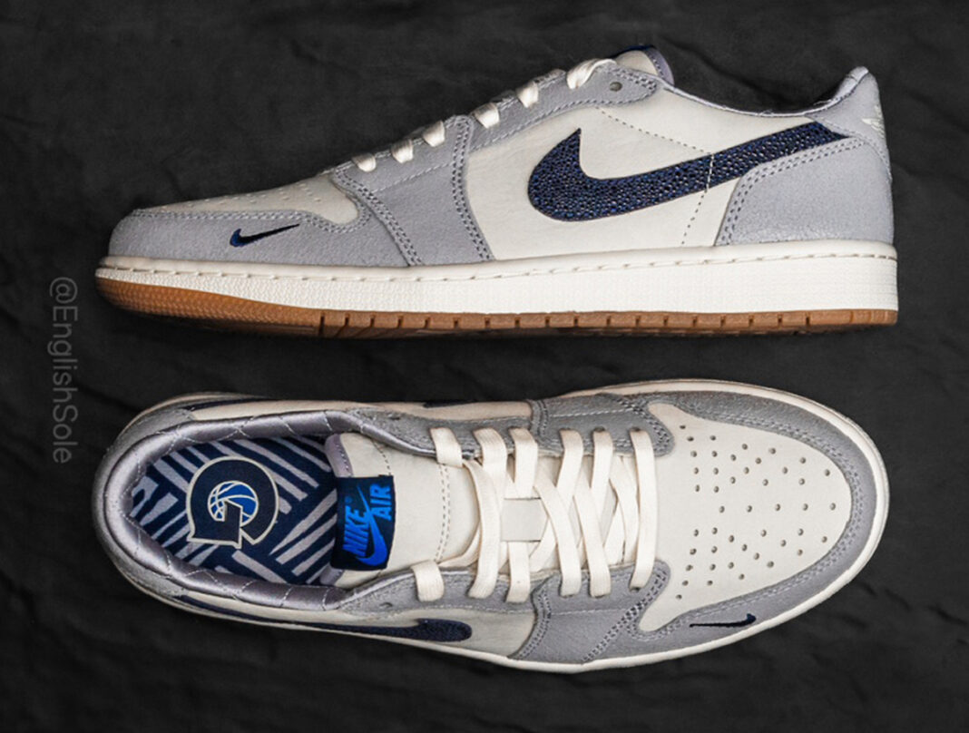 详细了解Air Jordan 1 Low OG “Georgetown” PE