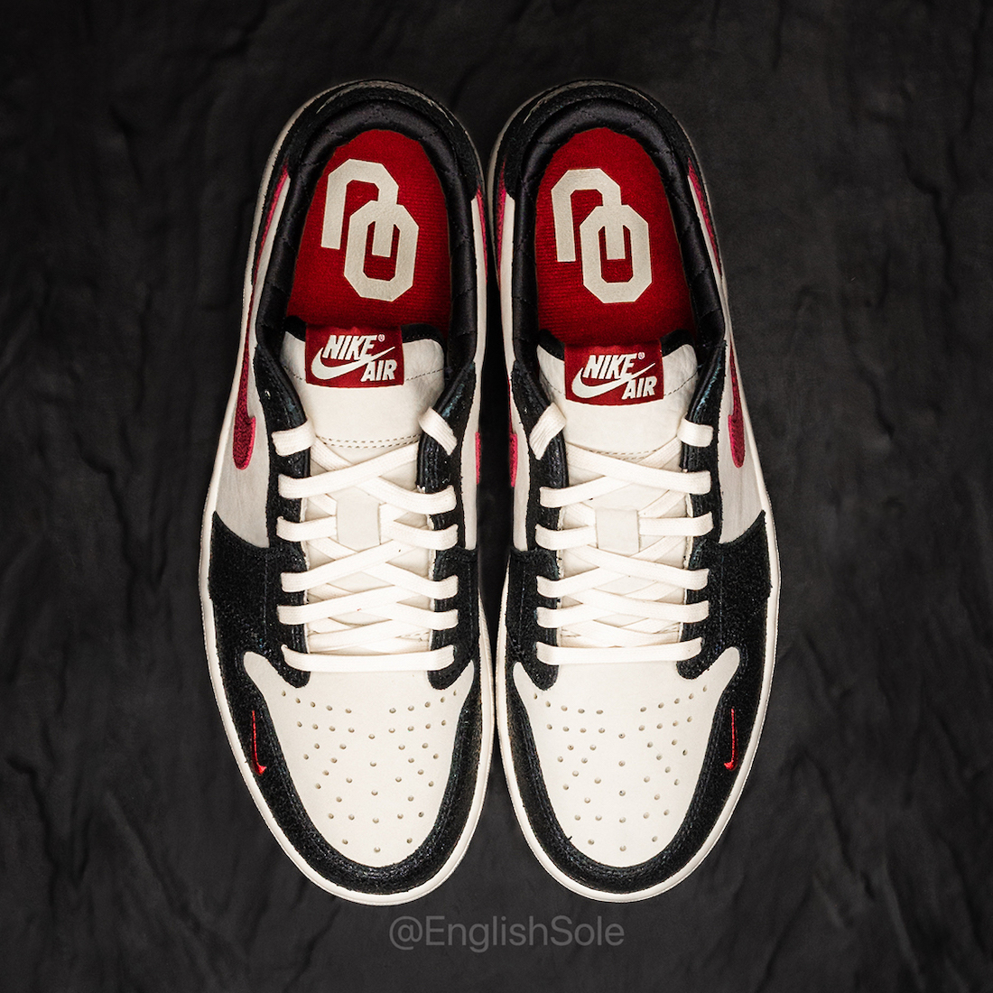 Air Jordan 1 Low OG Oklahoma Sooners PE