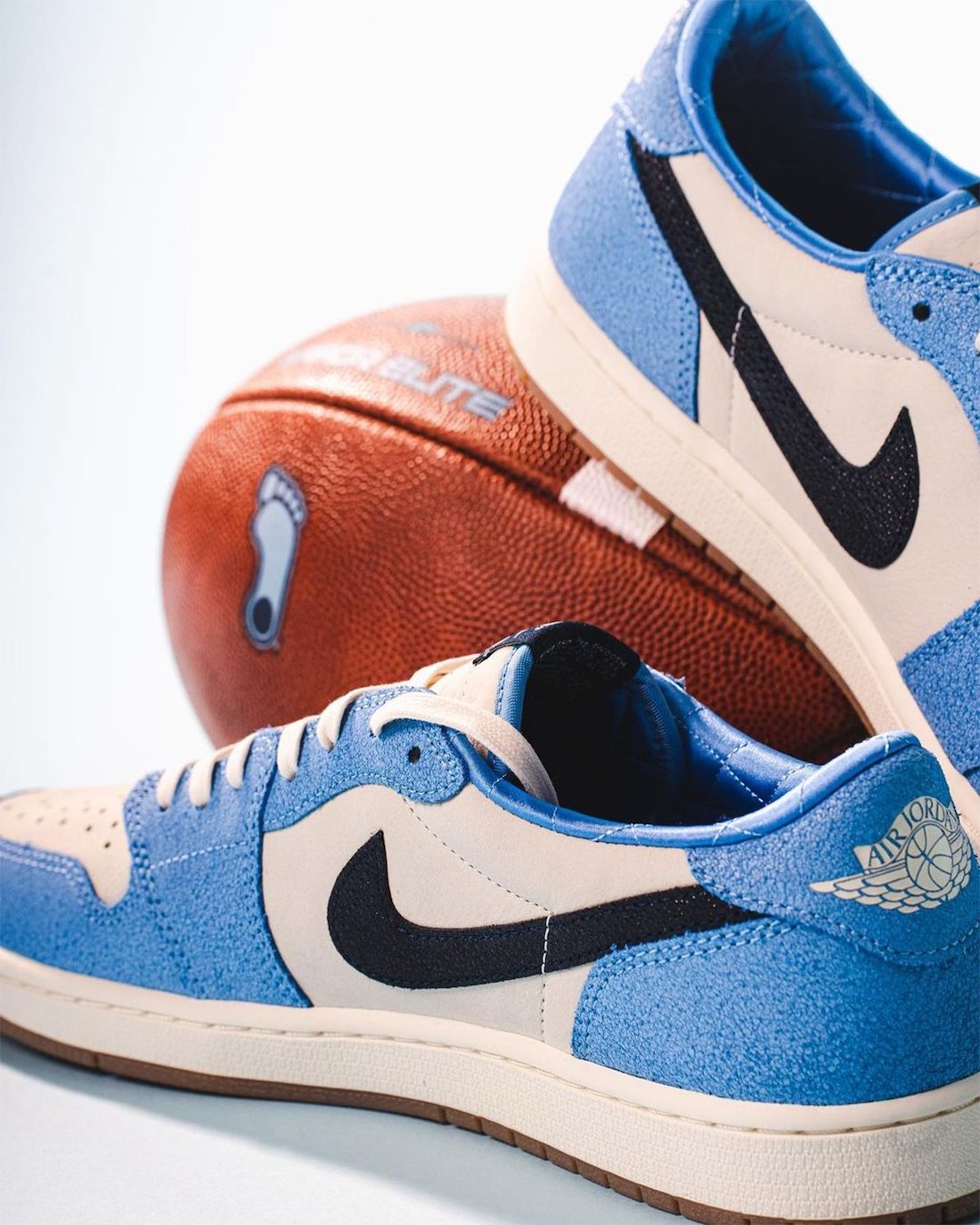 UNC Football Air Jordan 1 Low OG PE