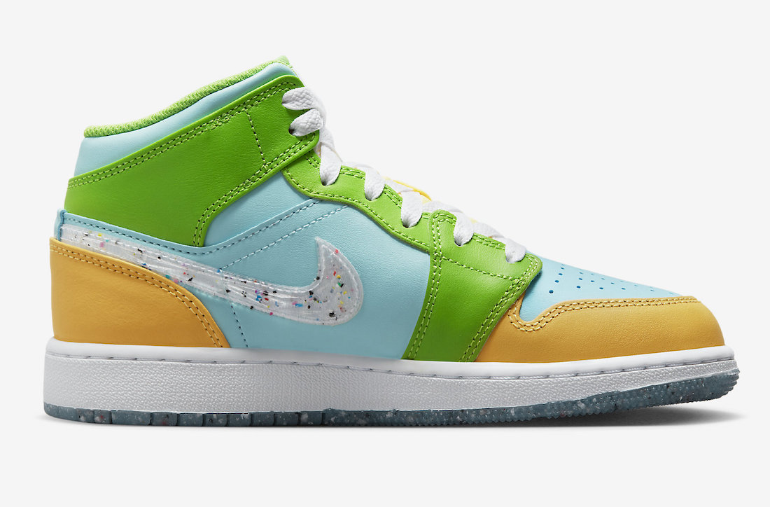 Air Jordan 1 Mid GS Nike Grind DX4368-400 Release Date