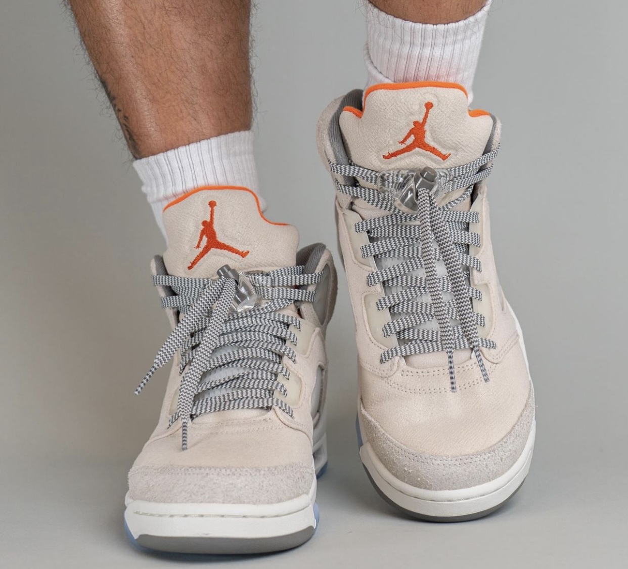 Air Jordan 5 SE Craft Light Orewood Brown FD9222-180 On-Feet