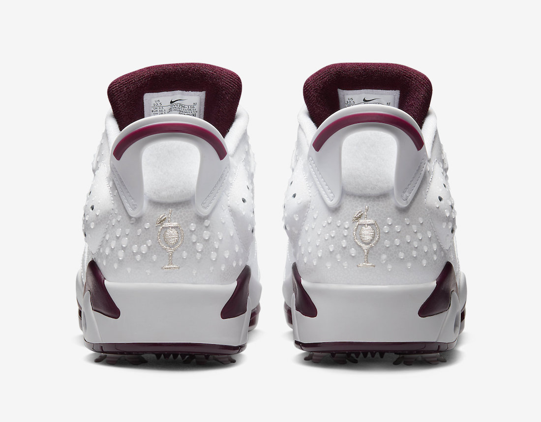 Air Jordan 6 Low Golf Bordeaux DV6796-116 Release Date