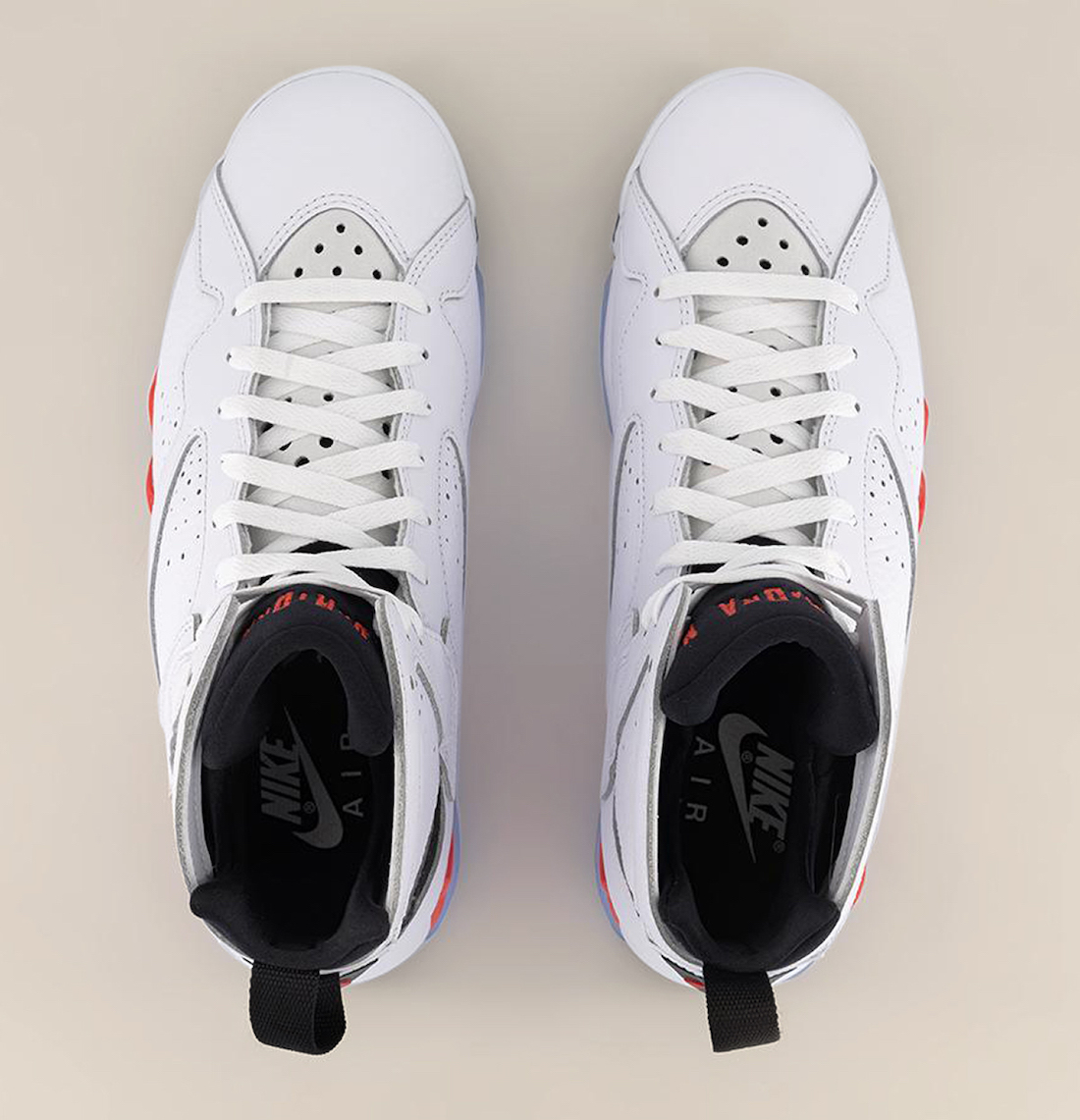 White Infrared, Jordan Brand, Jordan, Air Jordan 7 White Infrared, Air Jordan 7, Air Jordan