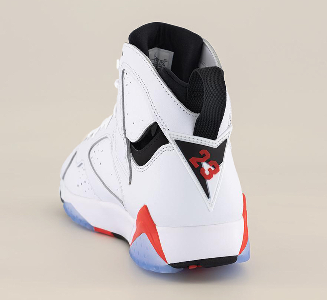 Air Jordan 7 White Infrared CU9307-160 Release Date